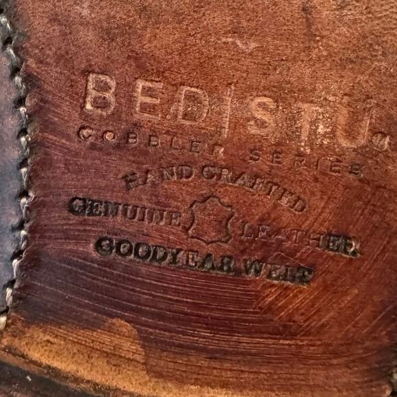 Bed|stu Lita Channing Oxford Distressed leather shoes - Picture 4 of 9